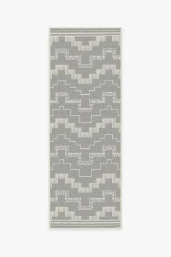 Buy 👍 Ruggable Outdoor Meseta Grey Rug ✔️ -Outdoor Rugs Store meseta grey B RC OD042 27