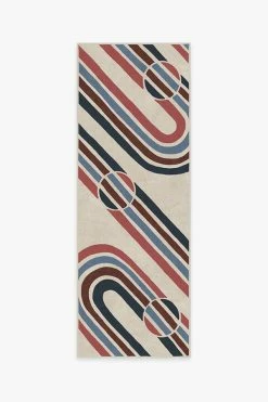 Hot Sale 🔥 Ruggable Metro Red Rug 🎉 -Outdoor Rugs Store metro red A RC 0736 27 V2