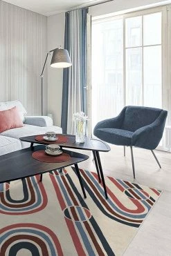 Hot Sale 🔥 Ruggable Metro Red Rug 🎉 -Outdoor Rugs Store metro red C RC 0736 57