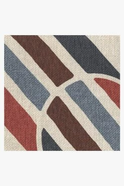 Hot Sale 🔥 Ruggable Metro Red Rug 🎉 -Outdoor Rugs Store metro red D RC 0736 57