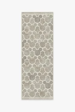 Outlet 🔥 Ruggable Mickey Trellis Ash Grey Rug 🎁 -Outdoor Rugs Store mickey trellis ash grey B RC DY001 27