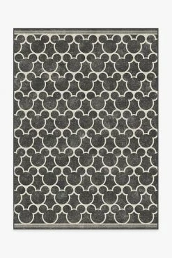 Best reviews of ⌛ Ruggable Mickey Trellis Black Rug ⌛