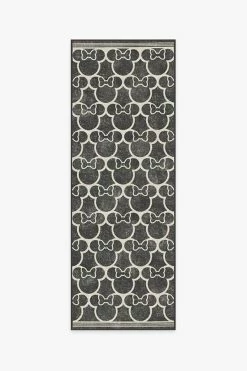 New 🛒 Ruggable Minnie Trellis Black Rug 🧨 -Outdoor Rugs Store minnie trellis black A RC DY006 27