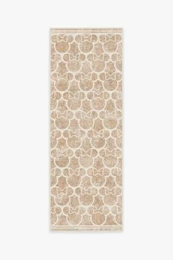 New 🥰 Ruggable Minnie Trellis Rose Gold Rug 🎉 -Outdoor Rugs Store minnie trellis rose gold A RC DY005 27