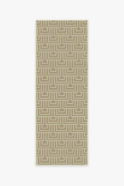 Discount 🥰 Ruggable Modern Deco Gold Rug 🎉 -Outdoor Rugs Store modern deco gold A RC RE122 27
