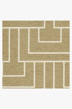Discount 🥰 Ruggable Modern Deco Gold Rug 🎉 -Outdoor Rugs Store modern deco gold D RC RE122 57 V2