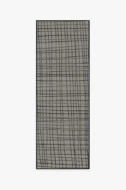 New ✔️ Ruggable Modern Grid Grey Rug 🛒 -Outdoor Rugs Store modern grid grey A RC RE181 27 V2