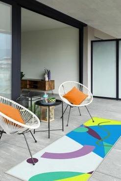 Flash Sale 😀 Ruggable Monica Ahanonu Outdoor Mango Multicolor Rug 👍 -Outdoor Rugs Store monica ahanonu mango multicolor C RC AH008 27