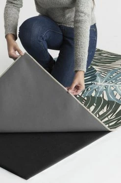 Hot Sale 🧨 Ruggable Sale Monstera Jade Rug 👍 -Outdoor Rugs Store monstera jade B RC TP028 27