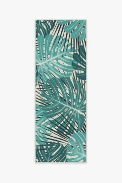 Budget ๐คฉ Ruggable Monstera Teal Rug ๐ 12 Budget ๐คฉ Ruggable Monstera Teal Rug ๐ -Outdoor Rugs Store monstera teal A RC TP029 27 V2
