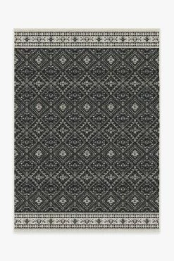 Wholesale ✨ Ruggable Outdoor Nomada Black Rug 🔔