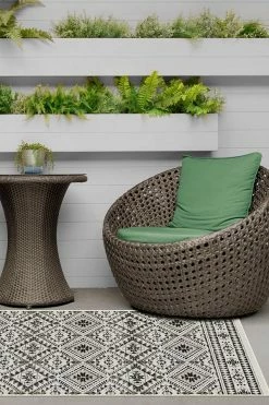 Budget ✔️ Ruggable Outdoor Nomada White Rug ⌛ 15 Budget ✔️ Ruggable Outdoor Nomada White Rug ⌛ -Outdoor Rugs Store nomada white C RC OD029 27