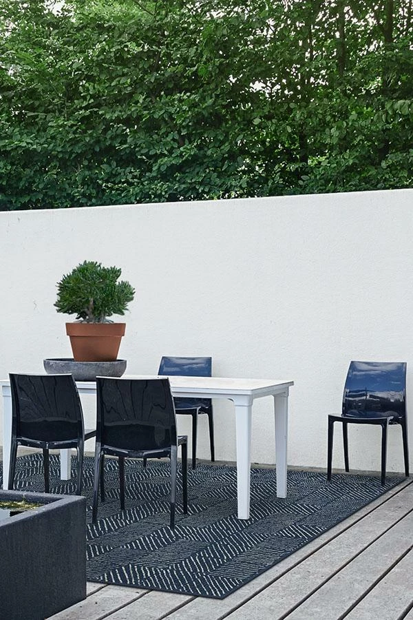 Best deal 🎉 Ruggable Outdoor Parquet Navy Rug 🎁 4 Best deal 🎉 Ruggable Outdoor Parquet Navy Rug 🎁 - Image 4