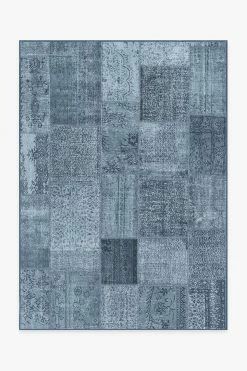 New 🤩 Ruggable Patchwork Blue Rug 🔥