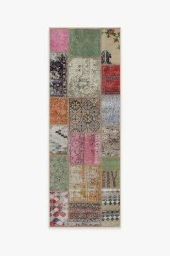 Brand new 🎉 Ruggable Patchwork Boho Rug 🎉 -Outdoor Rugs Store patchwork boho A RC 0044 27 V4