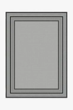 Deals ๐ฏ Ruggable Outdoor Picnic Border Grey Rug ๐