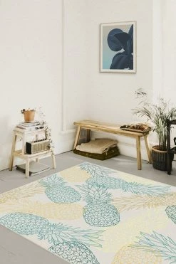 Best Sale 👏 Ruggable Sale Pina Teal Rug 🎁 -Outdoor Rugs Store pina teal C RC TP017 57 V2