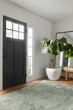 Best deal ❤️ Ruggable Sage Green Plush Rug 👏 -Outdoor Rugs Store plush sage green C RC WB009 57