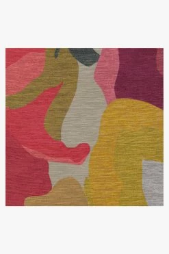 Best Pirce ⌛ Ruggable Poppy Floral Brights Rug 🛒 -Outdoor Rugs Store poppy floral brights D RC 0298 57 V2