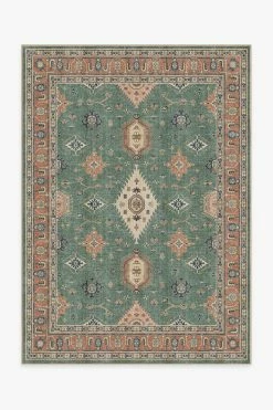 Best Pirce 🛒 Ruggable Outdoor Ranier Copper Sage Rug 🛒