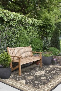 Wholesale ✨ Ruggable Outdoor Ranier Dark Wood Rug ❤️ -Outdoor Rugs Store ranier dark wood C RC LH028 57