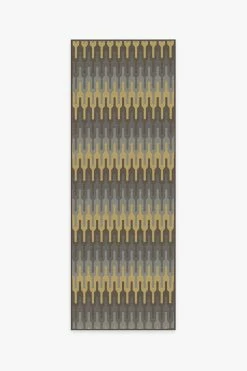 New 💯 Ruggable Retro Danish Grey Taupe Rug 🥰 -Outdoor Rugs Store retro danish grey taupe A RC RE123 27