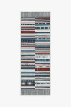 Cheap 😍 Ruggable Outdoor Riviera Stripe Americana Rug 🔥 -Outdoor Rugs Store riviera stripe americana A RC OT007 27 7edf7779 42e0 43b8 b811 193fea51d984