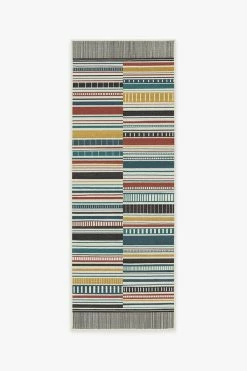 Budget ✔️ Ruggable Outdoor Riviera Stripe Multicolor Rug ❤️ -Outdoor Rugs Store riviera stripe multicolor B RC OT009 27 8c2f9347 03f5 4d33 9b8d 9d8537a65cb4