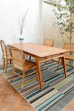 Budget ✔️ Ruggable Outdoor Riviera Stripe Multicolor Rug ❤️ -Outdoor Rugs Store riviera stripe multicolor C RC OT009 57 3ceca4f1 c925 4295 9598 2ab2d0ef9318