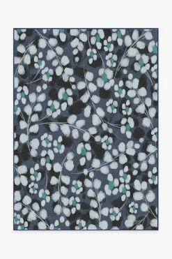 Best Pirce ⌛ Ruggable Rosette Blue Rug 🎁