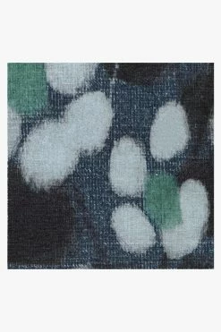 Best Pirce ⌛ Ruggable Rosette Blue Rug 🎁 -Outdoor Rugs Store rosette blue D RC 0664 57