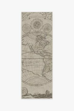 Cheapest 🎉 Ruggable Sale Sailor's Map Rug 🎁 -Outdoor Rugs Store sailors map A RC 0614 27 V2