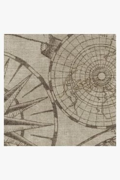 Cheapest 🎉 Ruggable Sale Sailor's Map Rug 🎁 -Outdoor Rugs Store sailors map D RC 0614 27