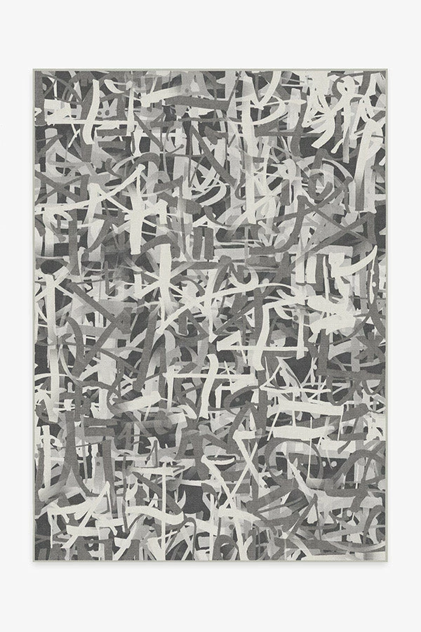 Promo โ๏ธ Ruggable Scribe Grey Rug ๐ 1 Promo โ๏ธ Ruggable Scribe Grey Rug ๐