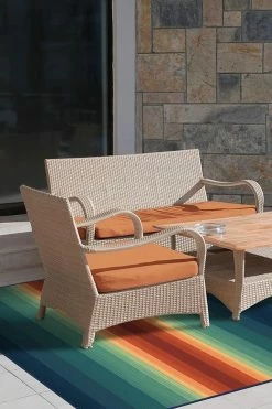 Best reviews of 😀 Ruggable Outdoor Serape Stripe Multicolor Rug 🤩 -Outdoor Rugs Store serape stripe multicolor C RC OD015 57