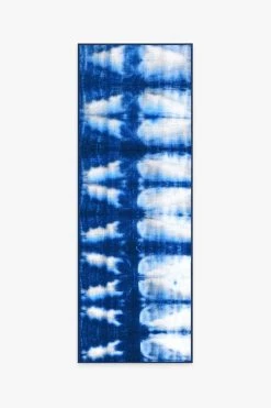 Hot Sale ❤️ Ruggable Shibori Ichi Indigo Rug ✔️ -Outdoor Rugs Store shibori ichi indigo A RC 0302 27 V2