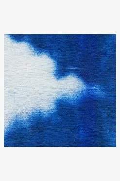 Hot Sale ❤️ Ruggable Shibori Ichi Indigo Rug ✔️ -Outdoor Rugs Store shibori ichi indigo D RC 0302 57