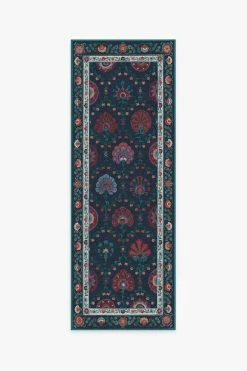 Flash Sale 👏 Ruggable Sibel Sapphire Rug ⌛ -Outdoor Rugs Store sibel sapphire A RC 0365 27 V2