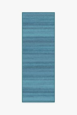 Coupon 🌟 Ruggable Solid Tonal Ocean Blue Rug 🎁 -Outdoor Rugs Store solid tonal ocean blue A RC 0077 27