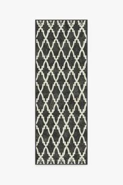 Outlet 😍 Ruggable Soraya Trellis Black Rug ✨ -Outdoor Rugs Store soraya trellis black B RC CB015 27
