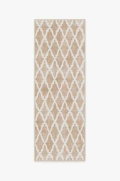 New 🎉 Ruggable Soraya Trellis Rose Gold Rug 🔥 -Outdoor Rugs Store soraya trellis rose gold A RC 0344 27 V2