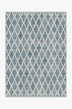 Best Sale 💯 Ruggable Soraya Trellis Slate Rug 🌟