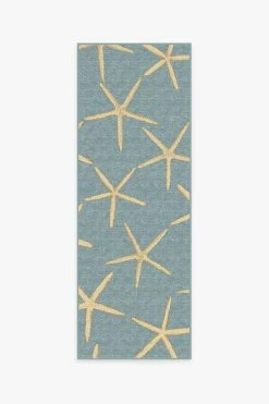 Wholesale 🎉 Ruggable Starfish Pale Blue Rug 😉 -Outdoor Rugs Store starfish pale blue A RC 0320 27