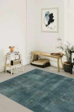 Best Sale 🎁 Ruggable Sudaria Solid Teal Blue Rug 🧨 -Outdoor Rugs Store sudaria solid teal blue C RC MO013 57
