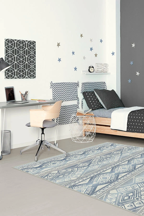 Cheap โจ Ruggable Suku Blue Rug ๐ 4 Cheap โจ Ruggable Suku Blue Rug ๐ - Image 4