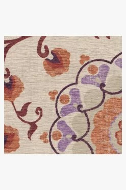Brand new 🎉 Ruggable Suzani Purple Rug 👏 -Outdoor Rugs Store suzani purple D RC 0031 27 V2