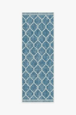 Budget 😍 Ruggable Terali Blue Rug ❤️ -Outdoor Rugs Store terali blue A RC CB002 27 V2