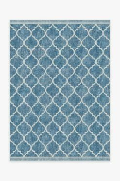 Budget ๐ Ruggable Terali Blue Rug โค๏ธ