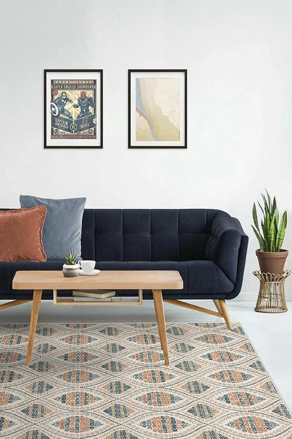 Discount ๐ Ruggable The Soldier's Shield Teal Blue Rug ๐ 4 Discount ๐ Ruggable The Soldier's Shield Teal Blue Rug ๐ - Image 4