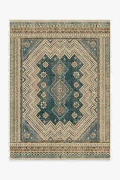 Hot Sale 🔔 Ruggable Toy Story Terrene Antique Teal Rug 👍
